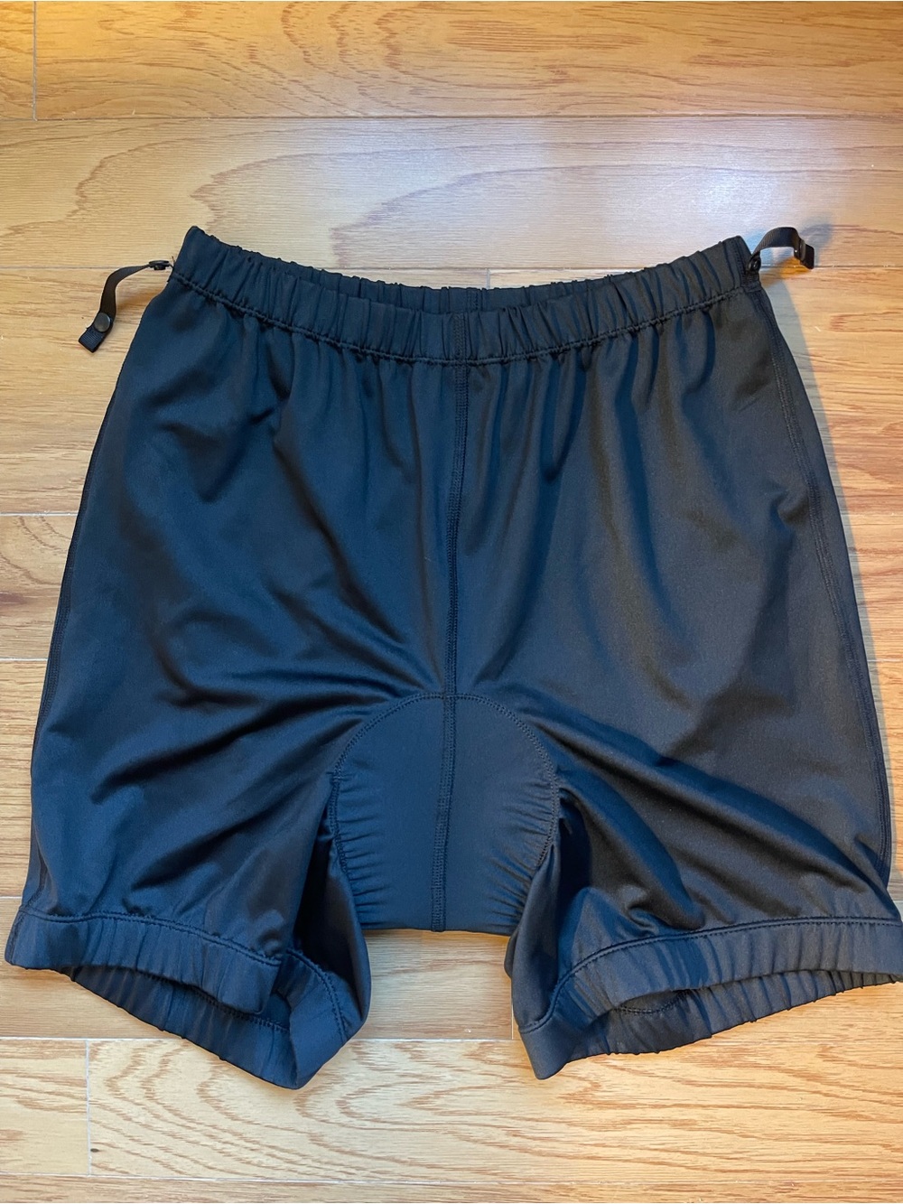 L.L.Bean Women’s M Padded Cycling Shorts Black Bike Chamois Liner